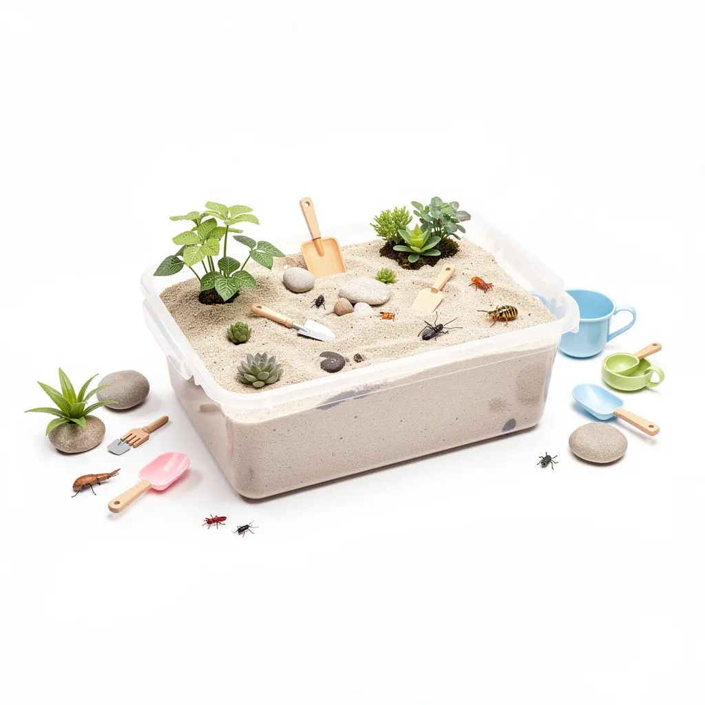 Sensory Bin Kit Garden Zero-Checkout Edition