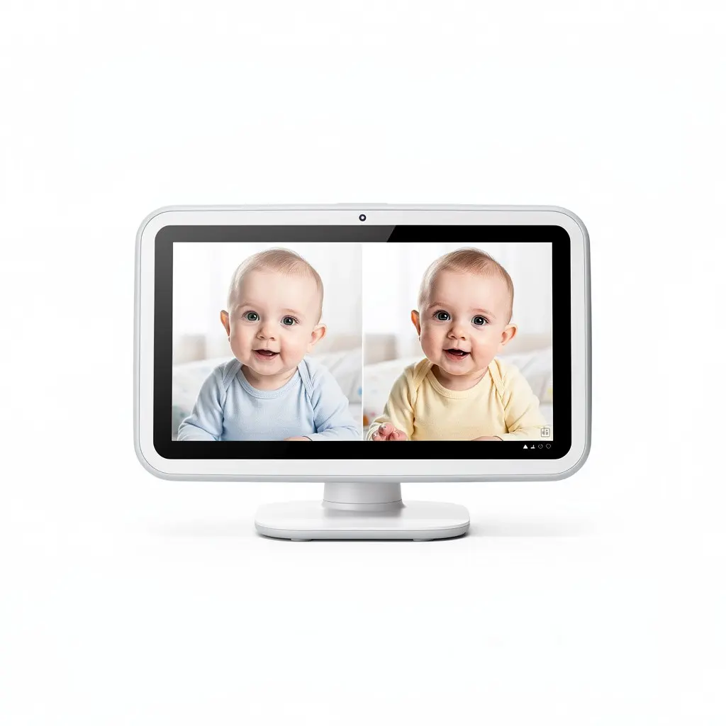 Smart Baby Monitor Split-Screen Route-Ready