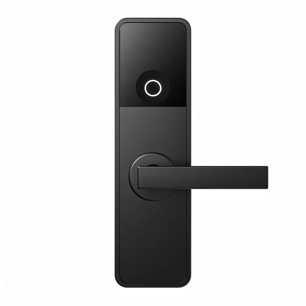 Smart Door Lock Fingerprint Cart Theater Cut