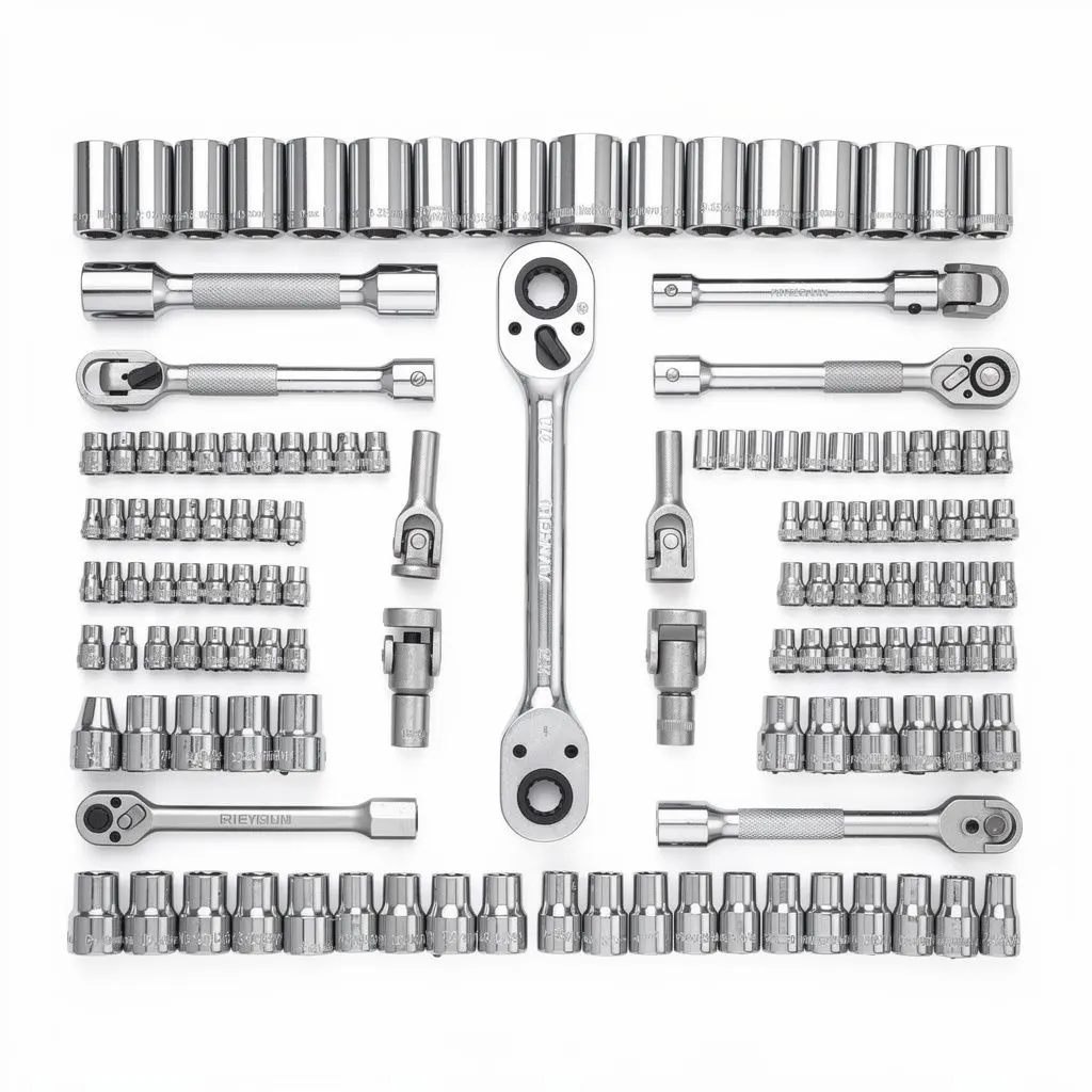 Socket Wrench Set (120pc) Pro Wish Drop