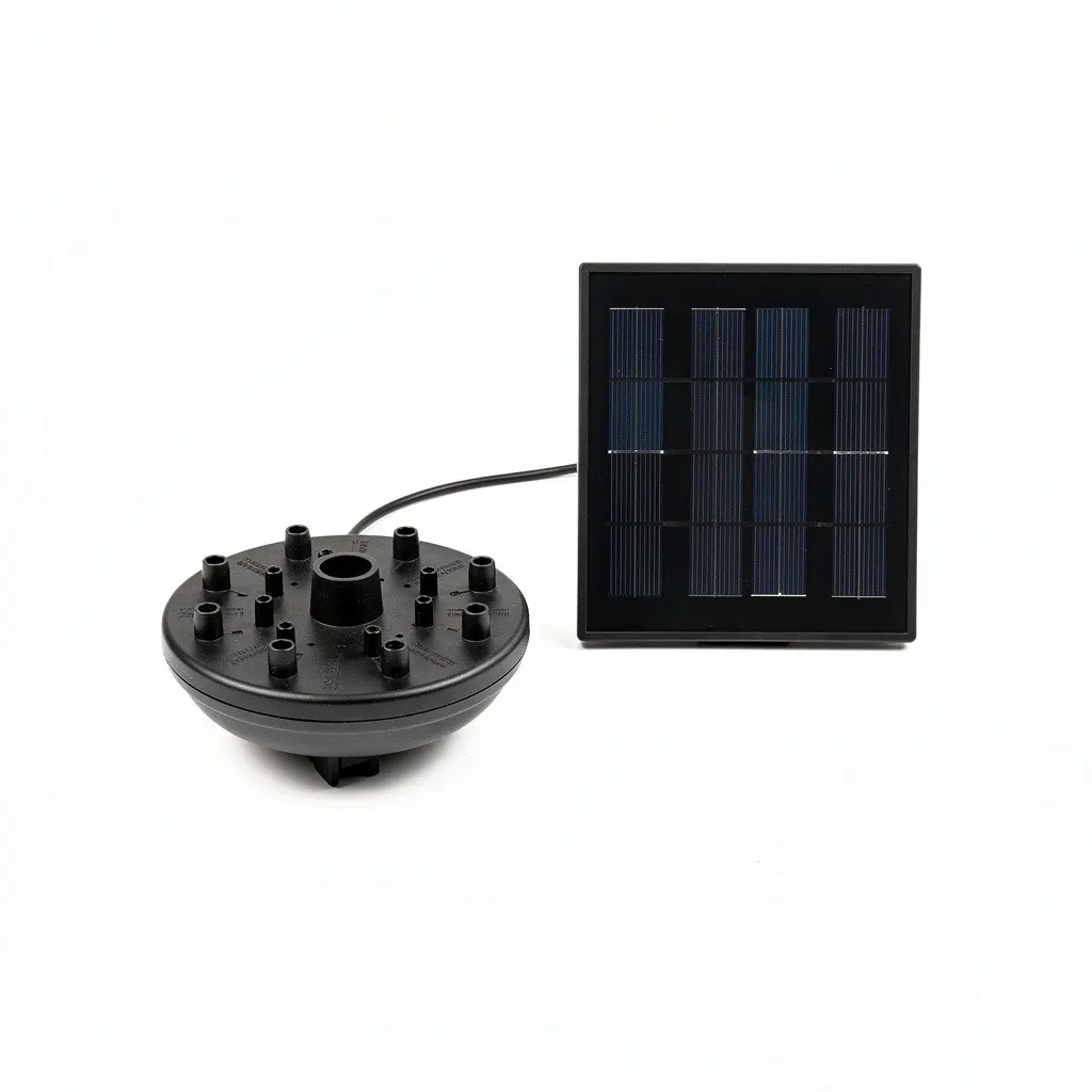 Solar Water Fountain Pump Cart Theater Cut