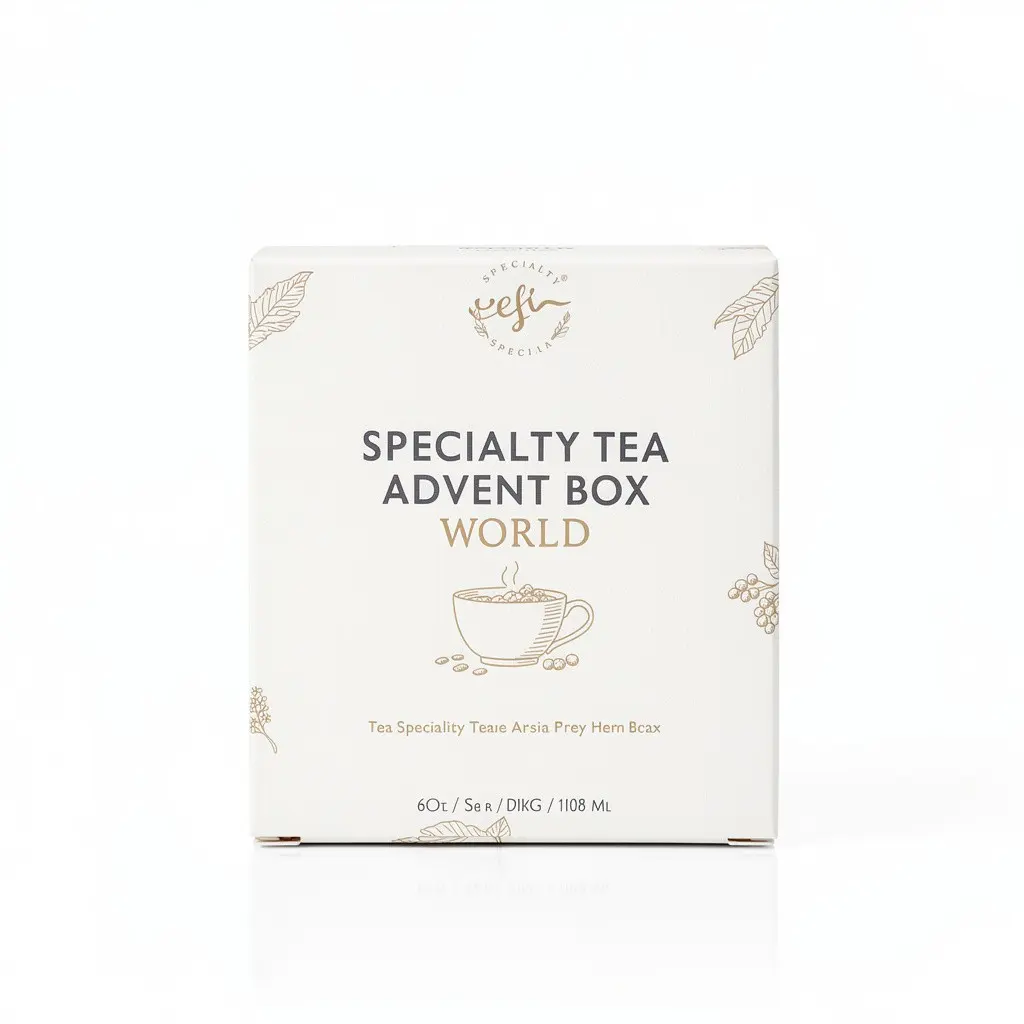 Specialty Tea Advent Box World Cart Theater Cut