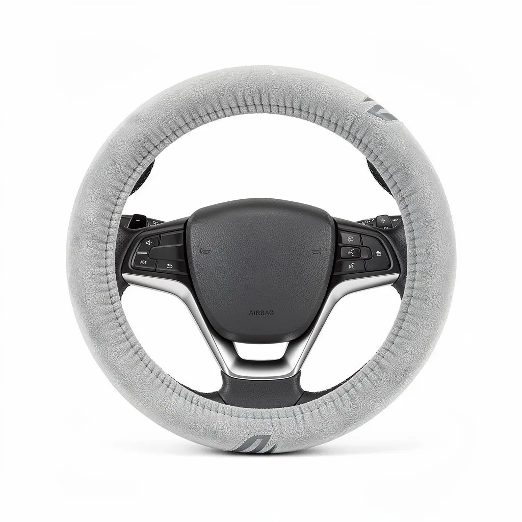 Steering Wheel Cover Microfiber Cart Theater Cut