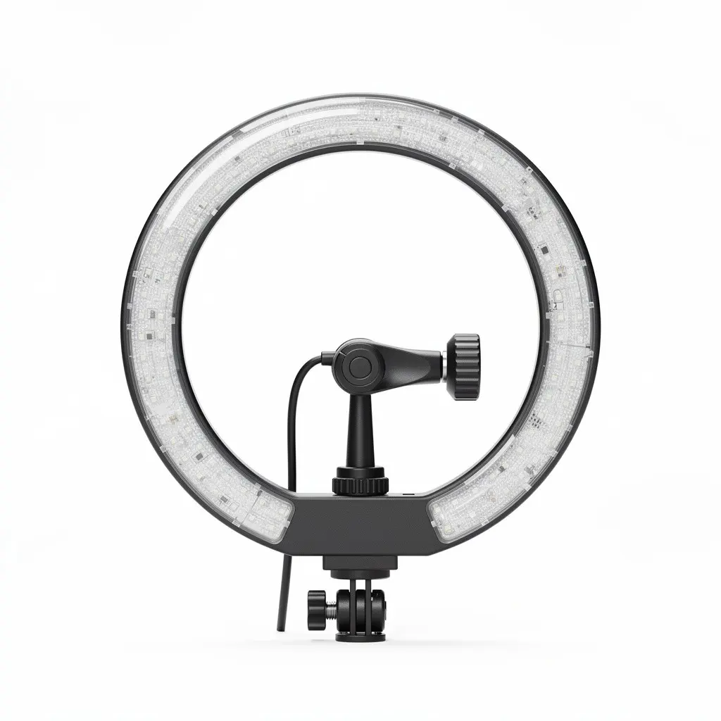 Streaming Ring Light Clip Cart Theater Cut