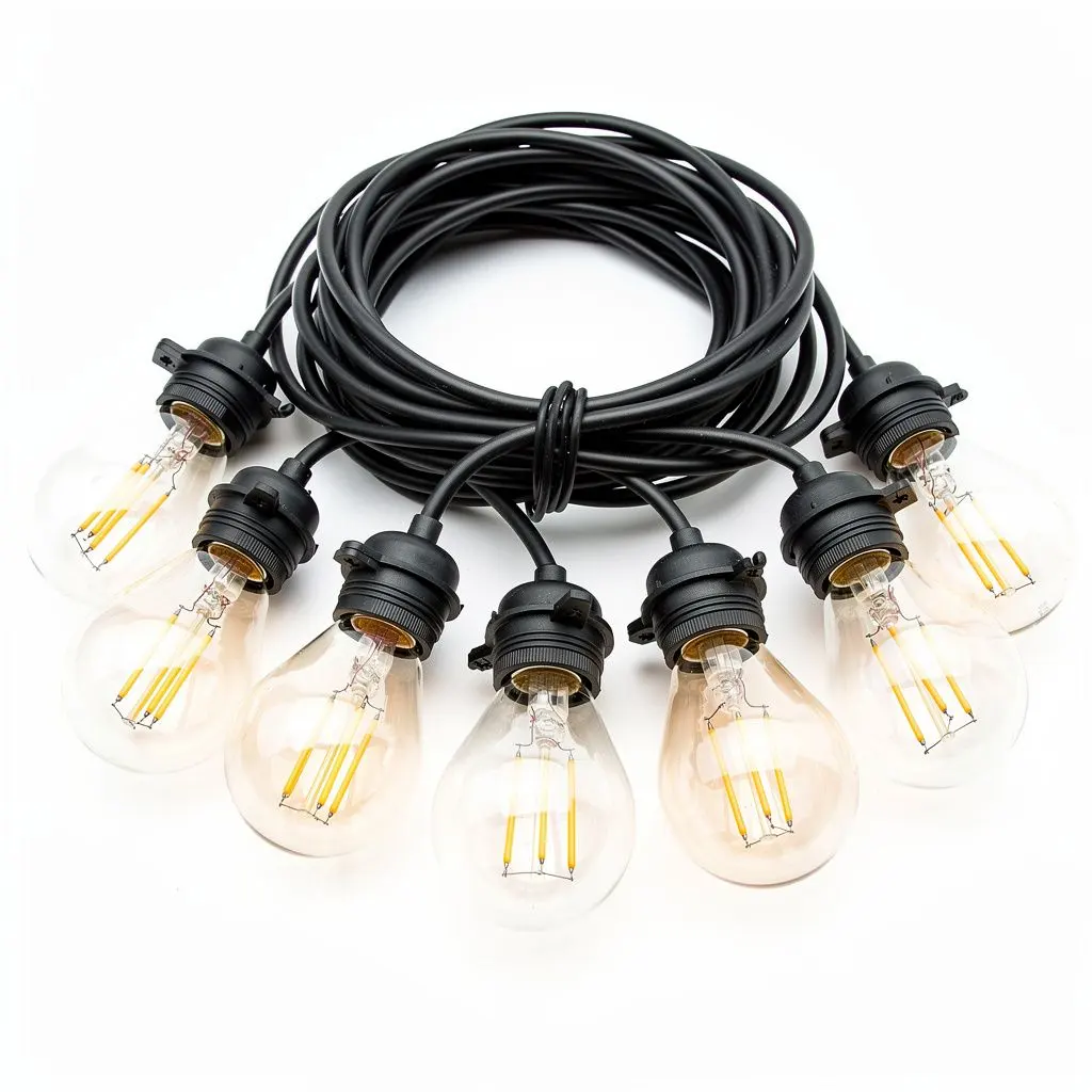 String Patio Lights Edison Dopamine Variant