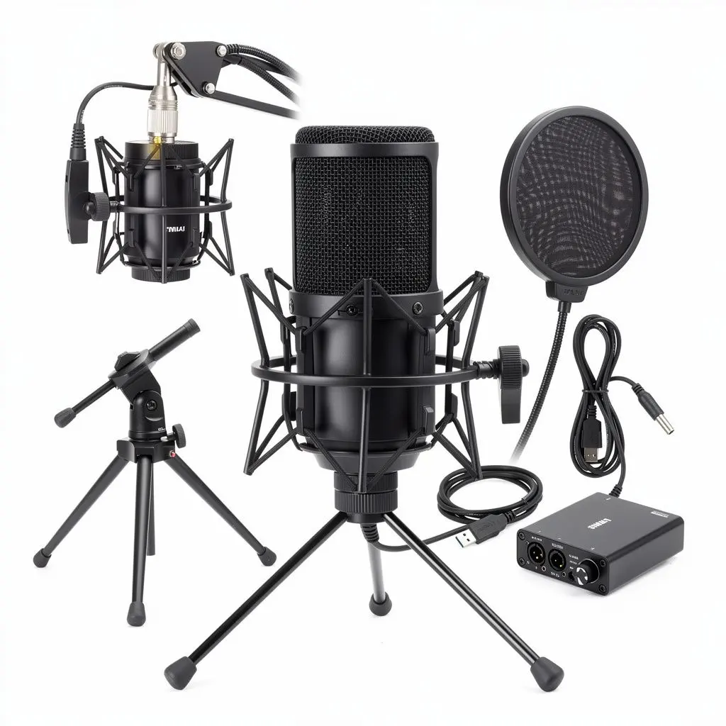 Studio Condenser Mic Bundle Dopamine Variant