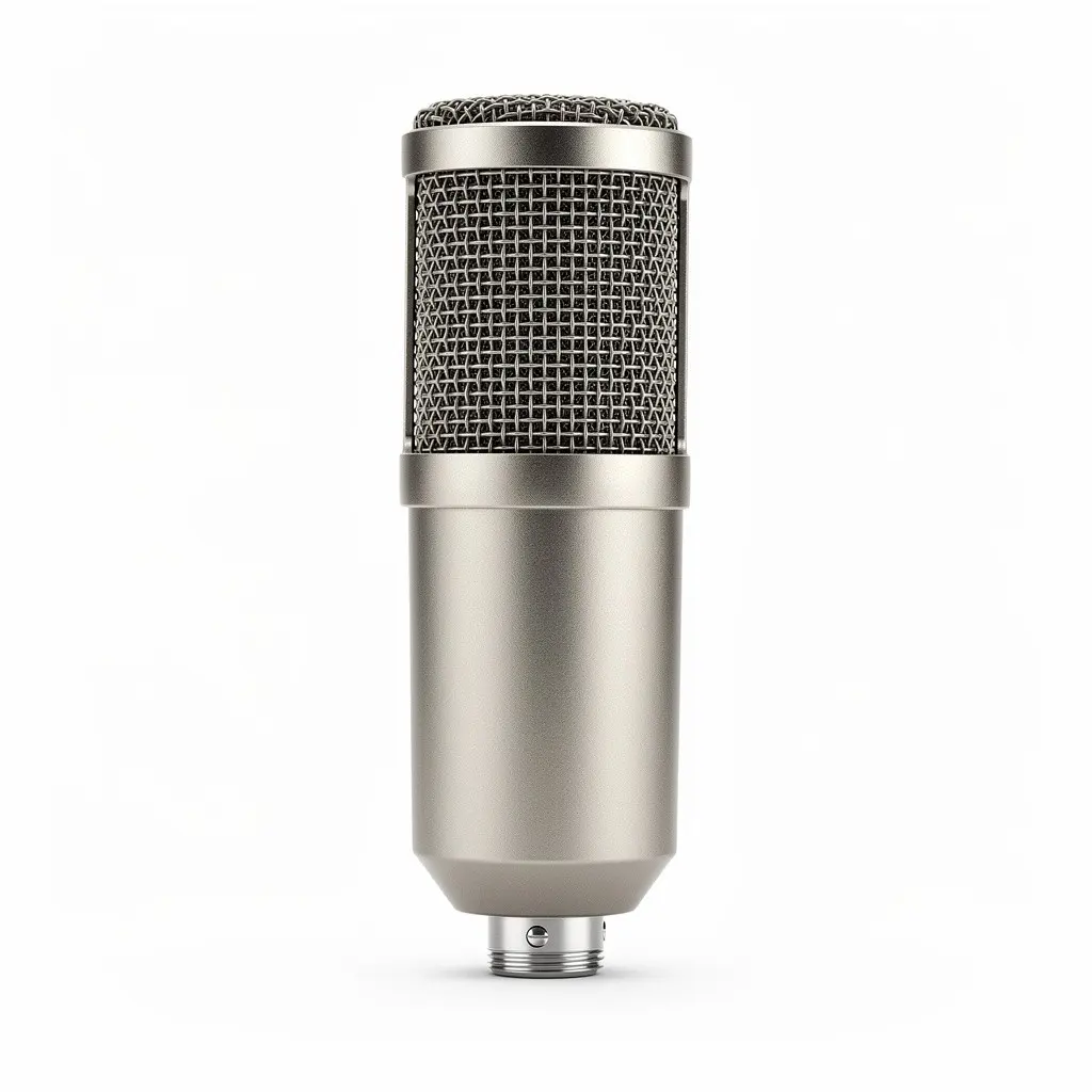 Studio Condenser Mic XLR Cart Theater Cut