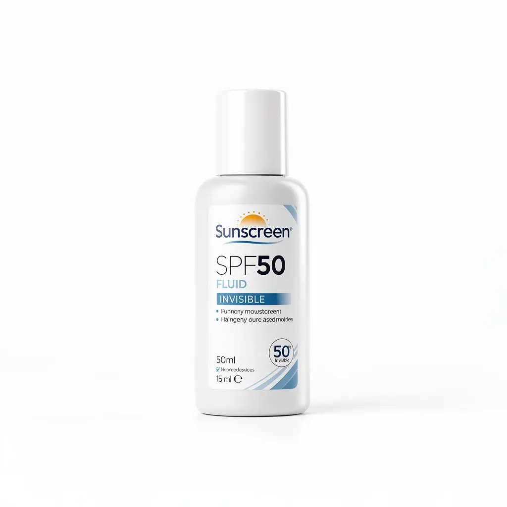 Sunscreen SPF50 Fluid 50ml Invisible Zero-Checkout Edition