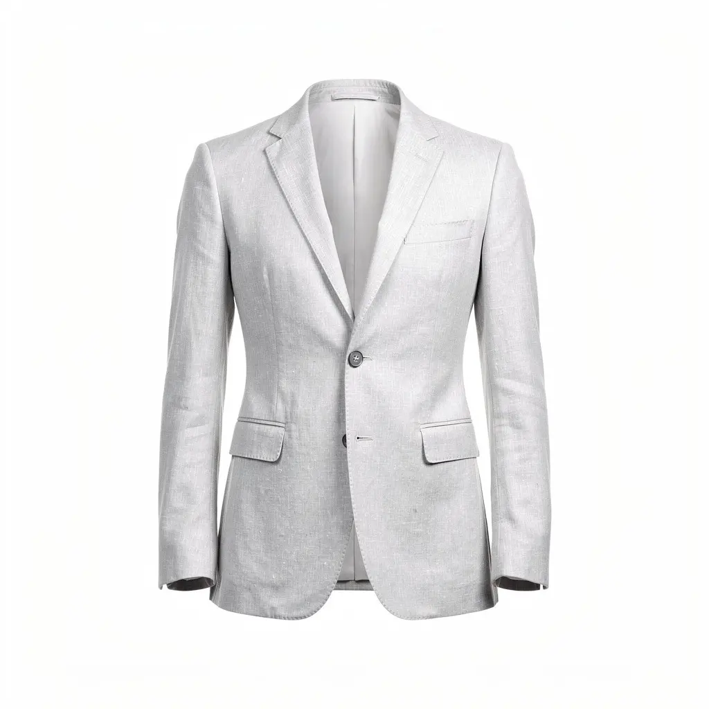 Tailored Blazer Linen Dopamine Variant
