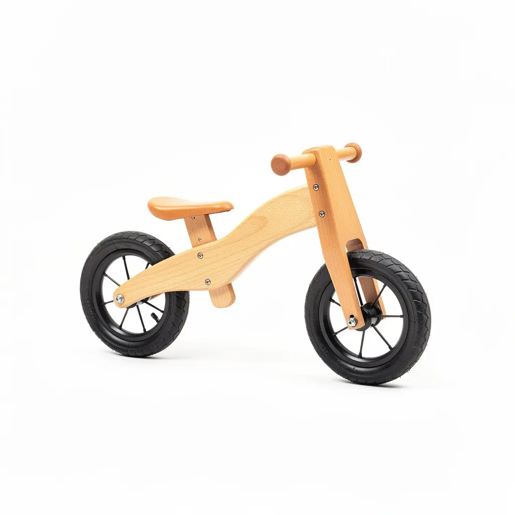 Toddler Balance Bike Wood Wish Drop