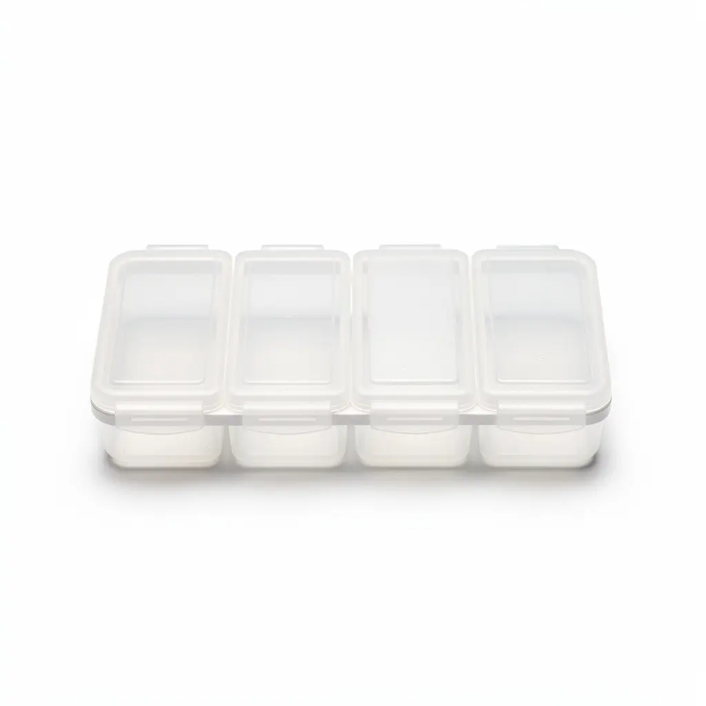 Travel Pill Organizer Weekly Cart Theater Cut
