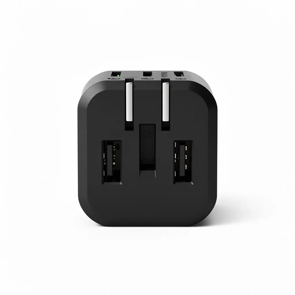 Universal Travel Adapter GaN Route-Ready