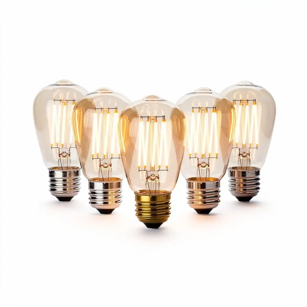 Vintage Edison Bulbs 6pk LED Zero-Checkout Edition