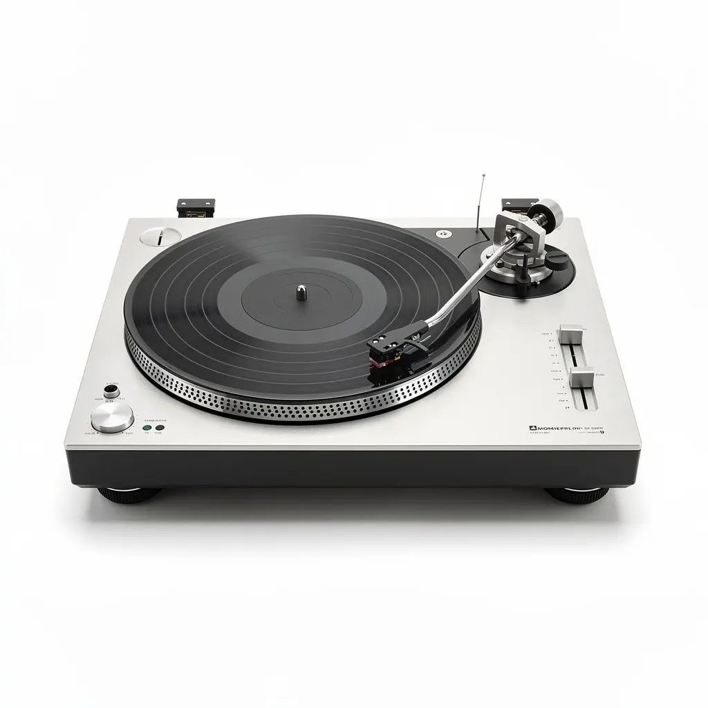 Vinyl Turntable Audiophile Cart Theater Cut