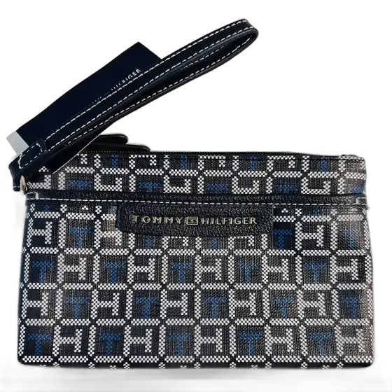 Wristlet Carteira Bolsa Mão Tommy Hilfiger 100% Original